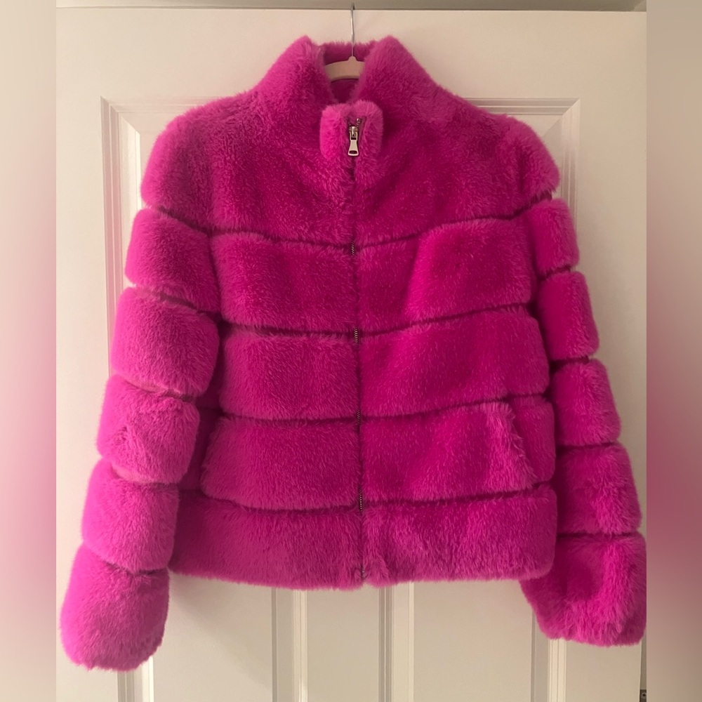 Generation Love Jodi Faux Fur Coat